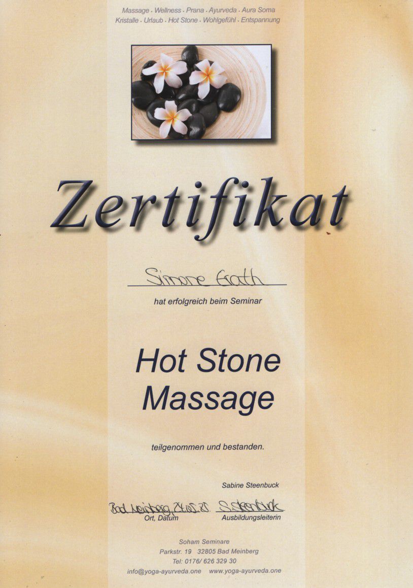 Hot Stone Massage